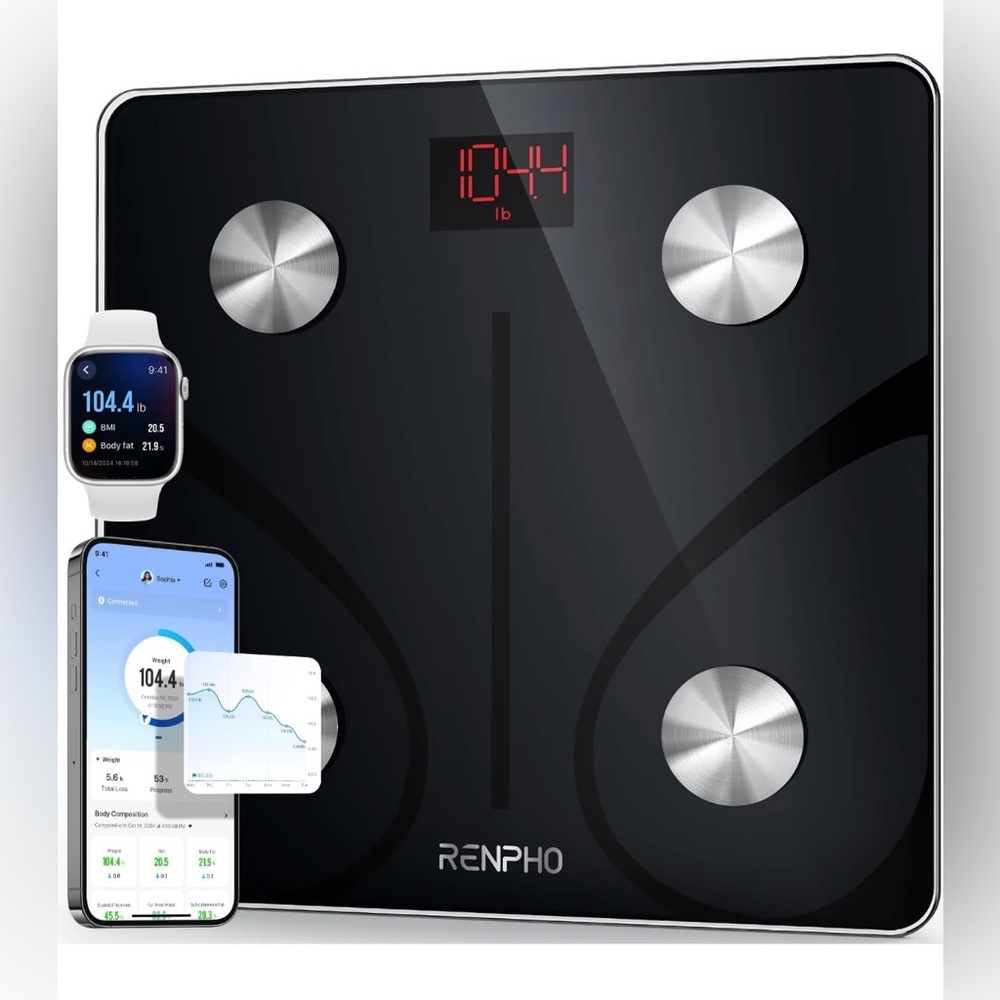 RENPHO Smart Scale (black) - NWT